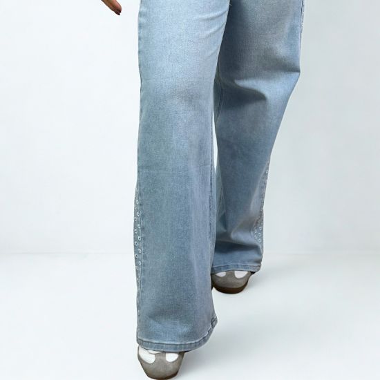 pantalón troquelado moda casual verano primavera tendencia 2025 jeans