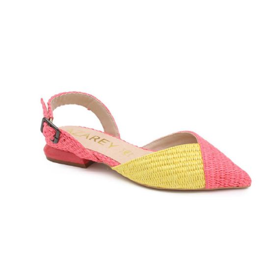 Bailarinas rosa amarillo flúor tendencia verano primavera 2025