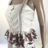 Conjunto estampado bohemio con chaleco sin mangas y pantalón largo fluido. Diseño ligero y versátil, ideal para cualquier ocasión