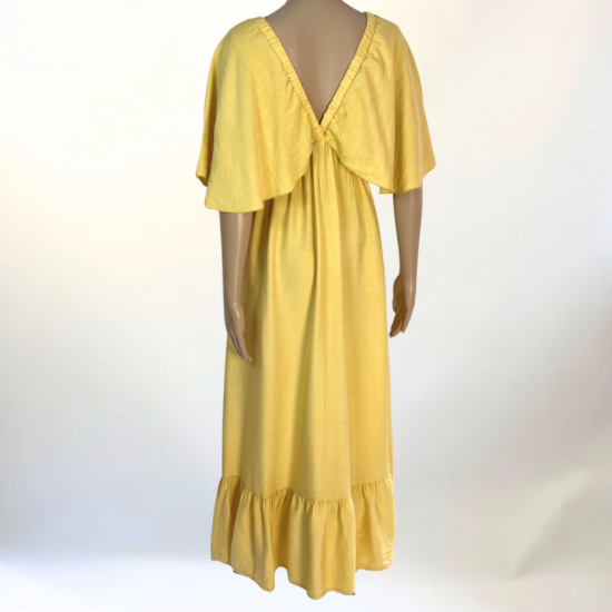 Vestido elegante de Mar de Caprichos con diseño exclusivo, acabado refinado y corte favorecedor, ideal para ocasiones especiales.
