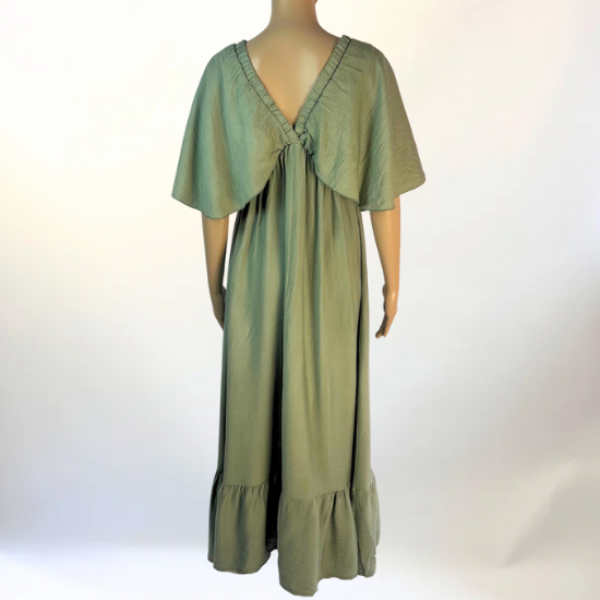 Vestido elegante de Mar de Caprichos con diseño exclusivo, acabado refinado y corte favorecedor, ideal para ocasiones especiales.